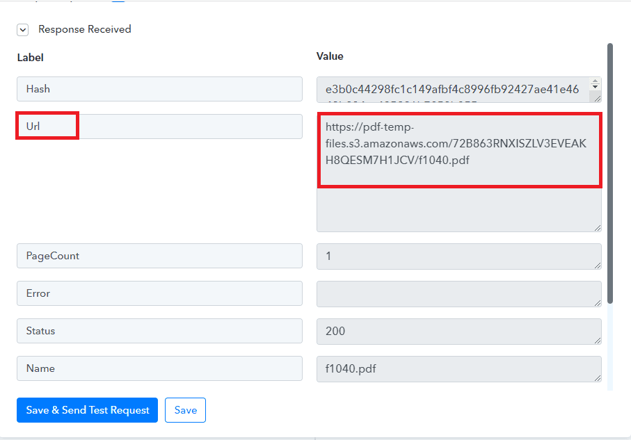 PDF.co Filled PDF Result