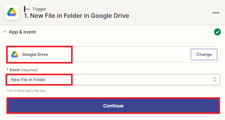 Add Google Drive App