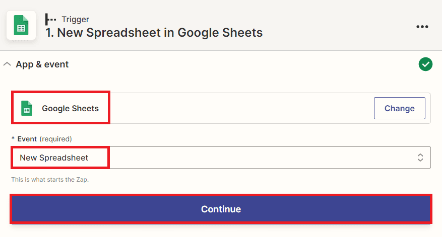 Add Google Sheets App