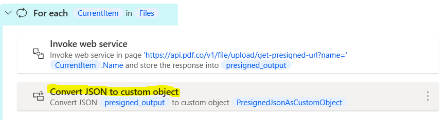 Convert JSON to custom object