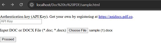 Run the PHP Program Locally