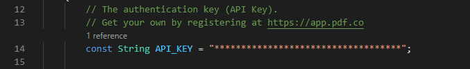 API Key