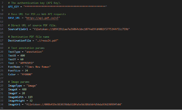 Sample Code