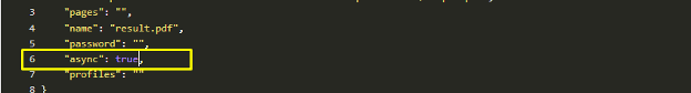 Screenshot of Request Tester Page