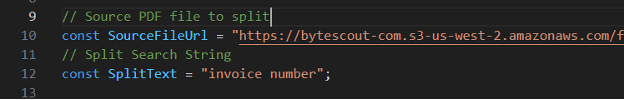 Source and Destination Files