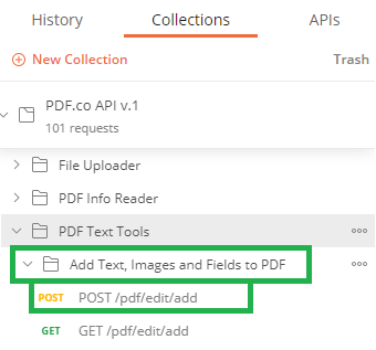 Add Text, Images, And Fields To PDF Endpoint