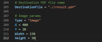 Add Barcode to PDF