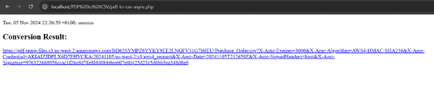 Run the PHP Program