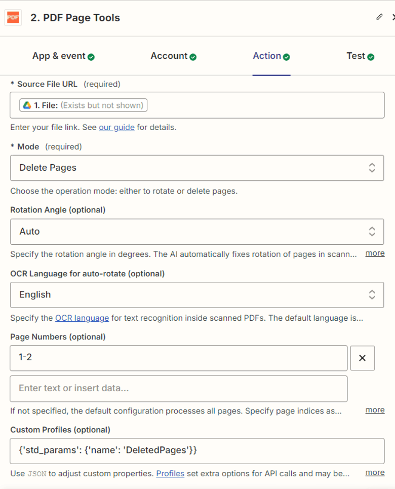 Setup PDF.co Configuration