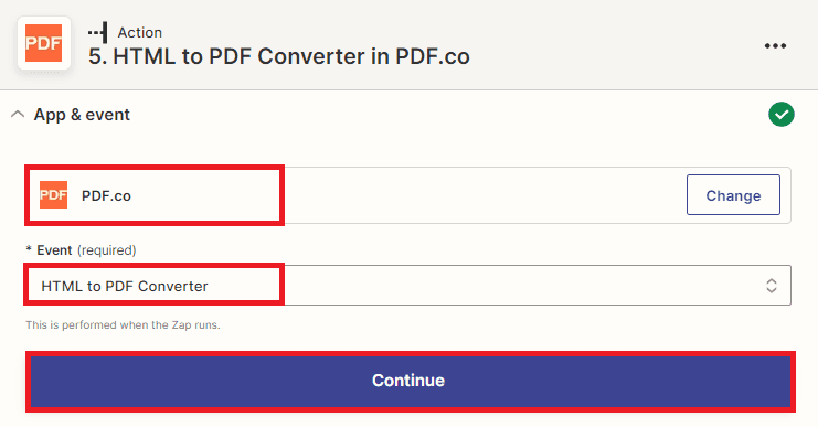 Add Another PDF.co App