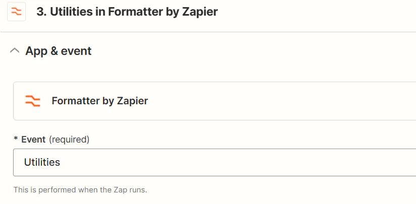 Formatter by Zapier