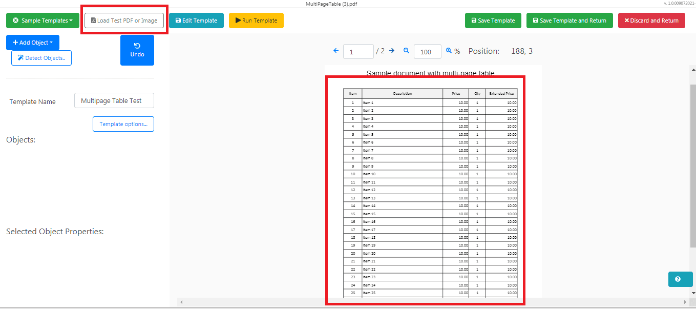 Load Test PDF