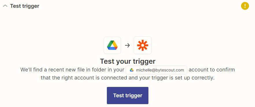 Test Trigger