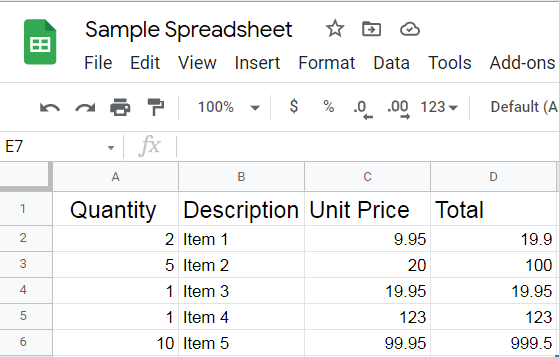 Source File Output