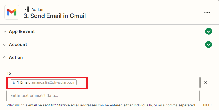 Setup Gmail Configuration