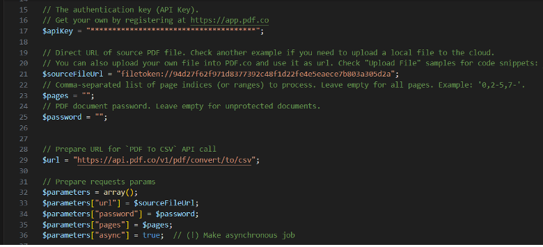 PHP Source Code