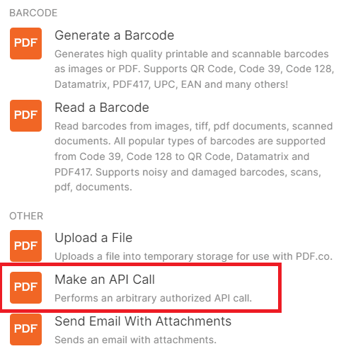 Add PDF.co Module