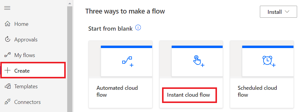 Step 1: Create a New Custom Flow