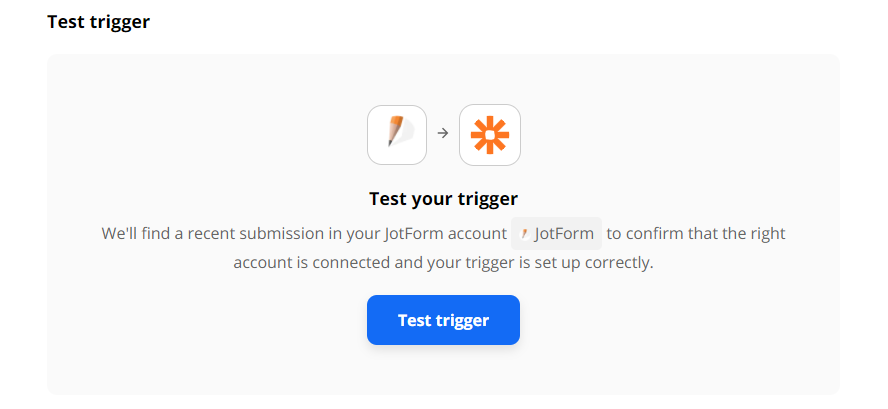 Test JotForm Trigger