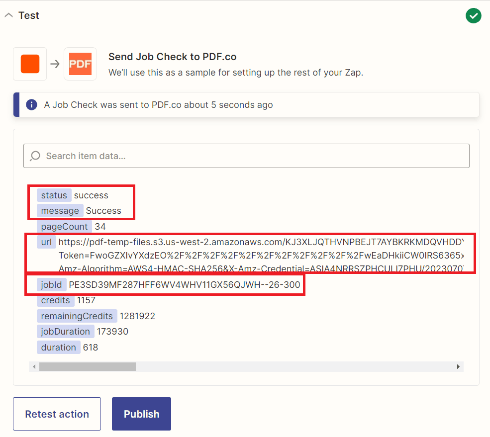Zapier - Delay parameters