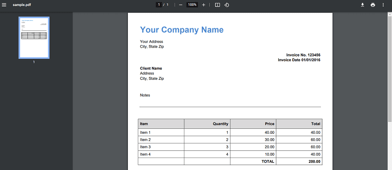 Input PDF