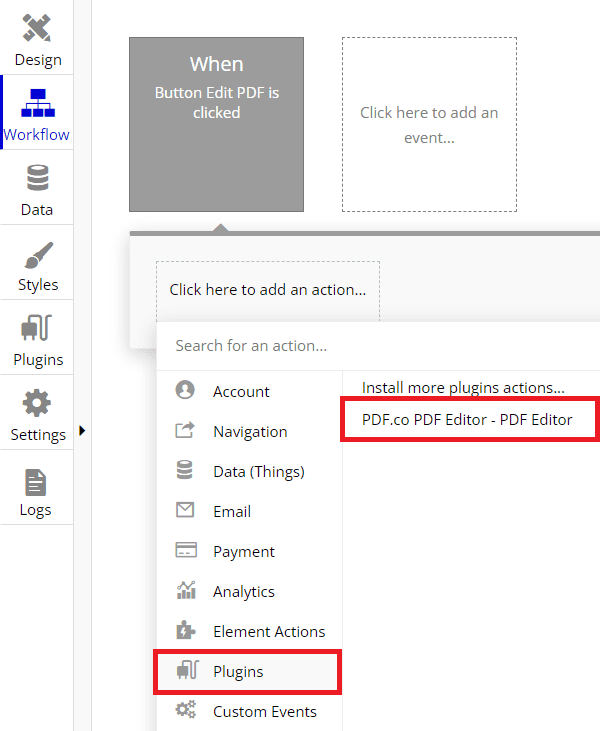 Step 13 – Add Action