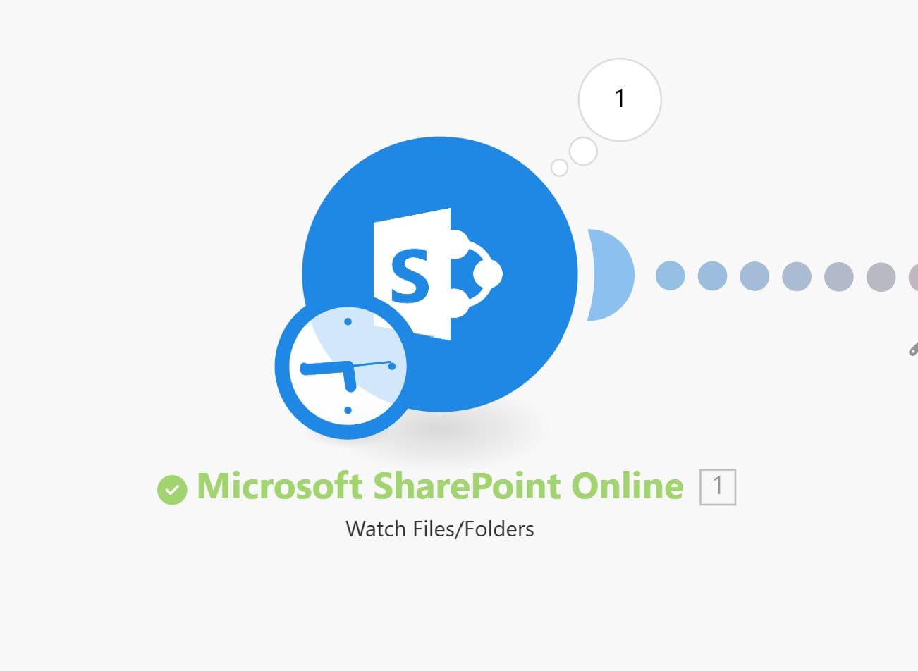 Create a New Scenario and Set Up SharePoint’s Watch Files/Folders as Trigger