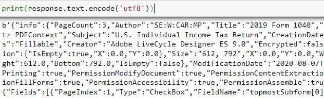 Fill and Extract Form Fields