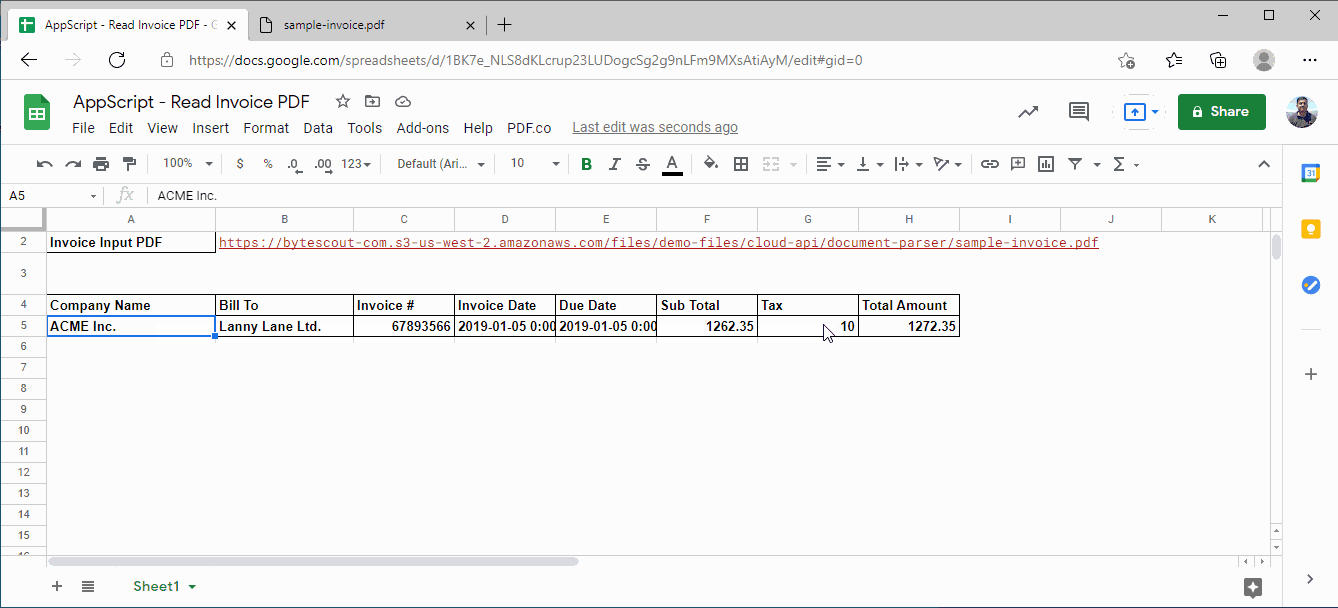 Google Script