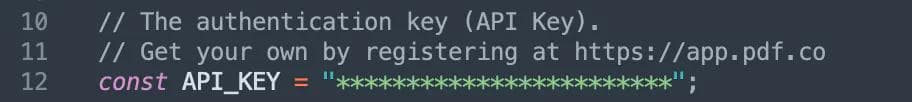 API Key