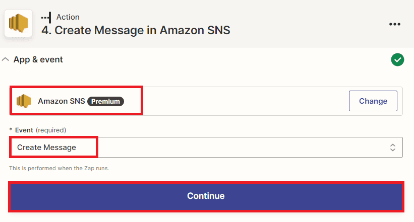 Add Amazon SNS