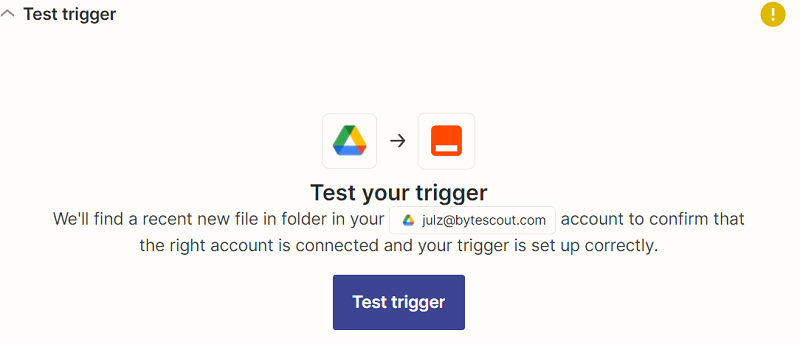 Test Trigger