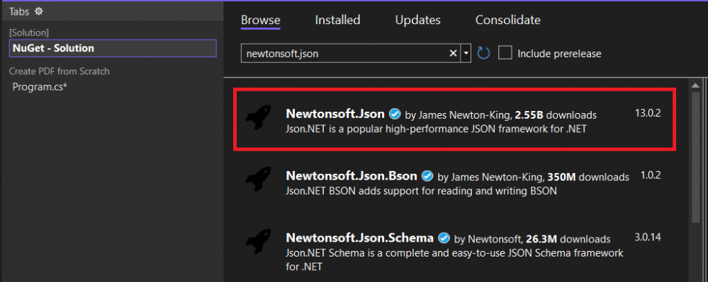 Newtonsoft.JSON