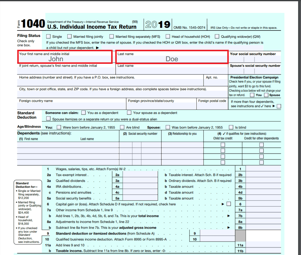 Screenshot of PDF.co Output