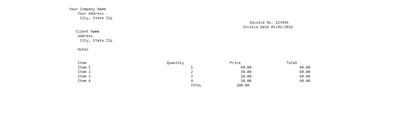 Source File Output