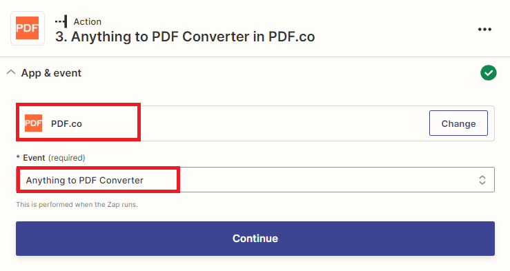 Add PDF.co App