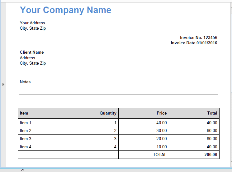 Sample Source File