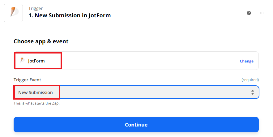 Use JotForm As The App