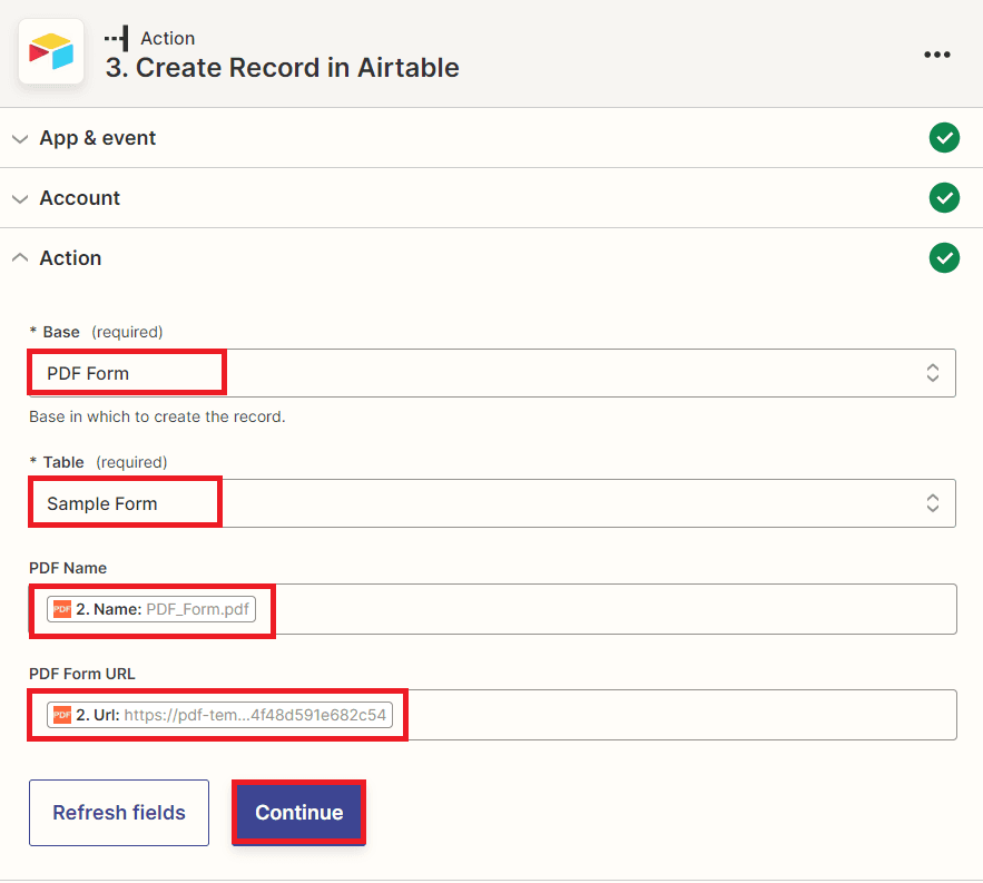 Setup Airtable Configuration