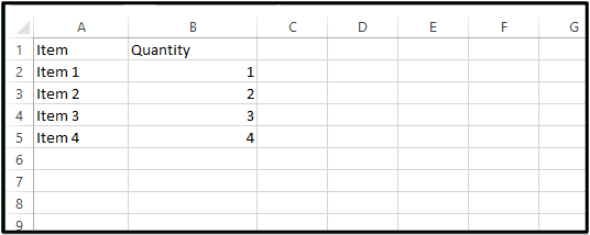 Output CSV