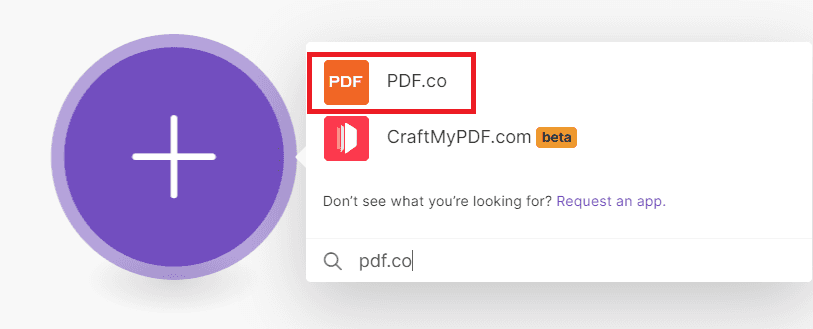 Add PDF.co Module